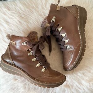 Pikolinos Cazorla Lace-up Ankle Boots Brown | Size EU 36